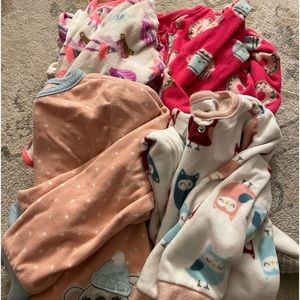 3T Footed Pajama Bundle